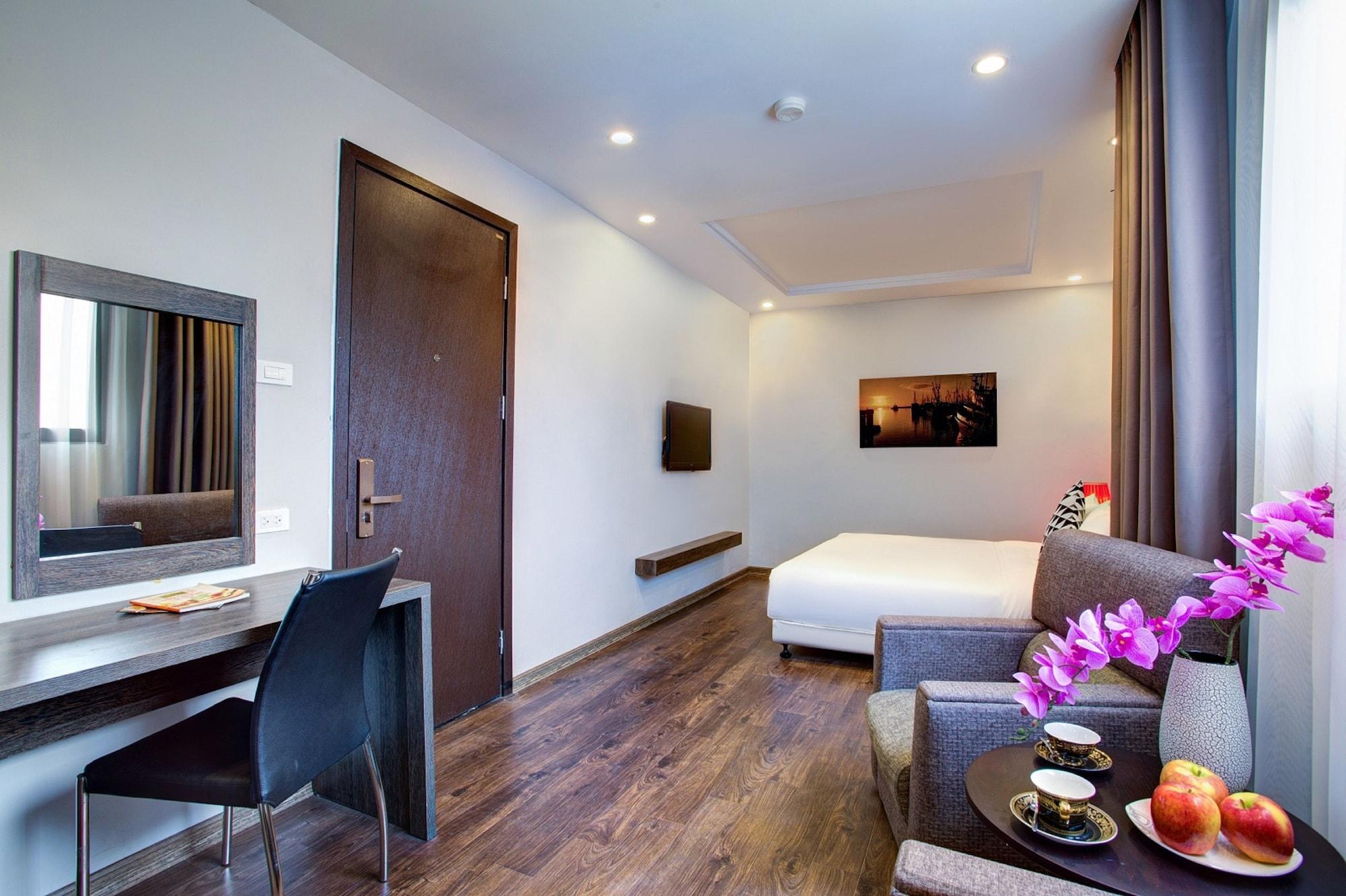 My Linh Hotel Hanoj Exteriér fotografie