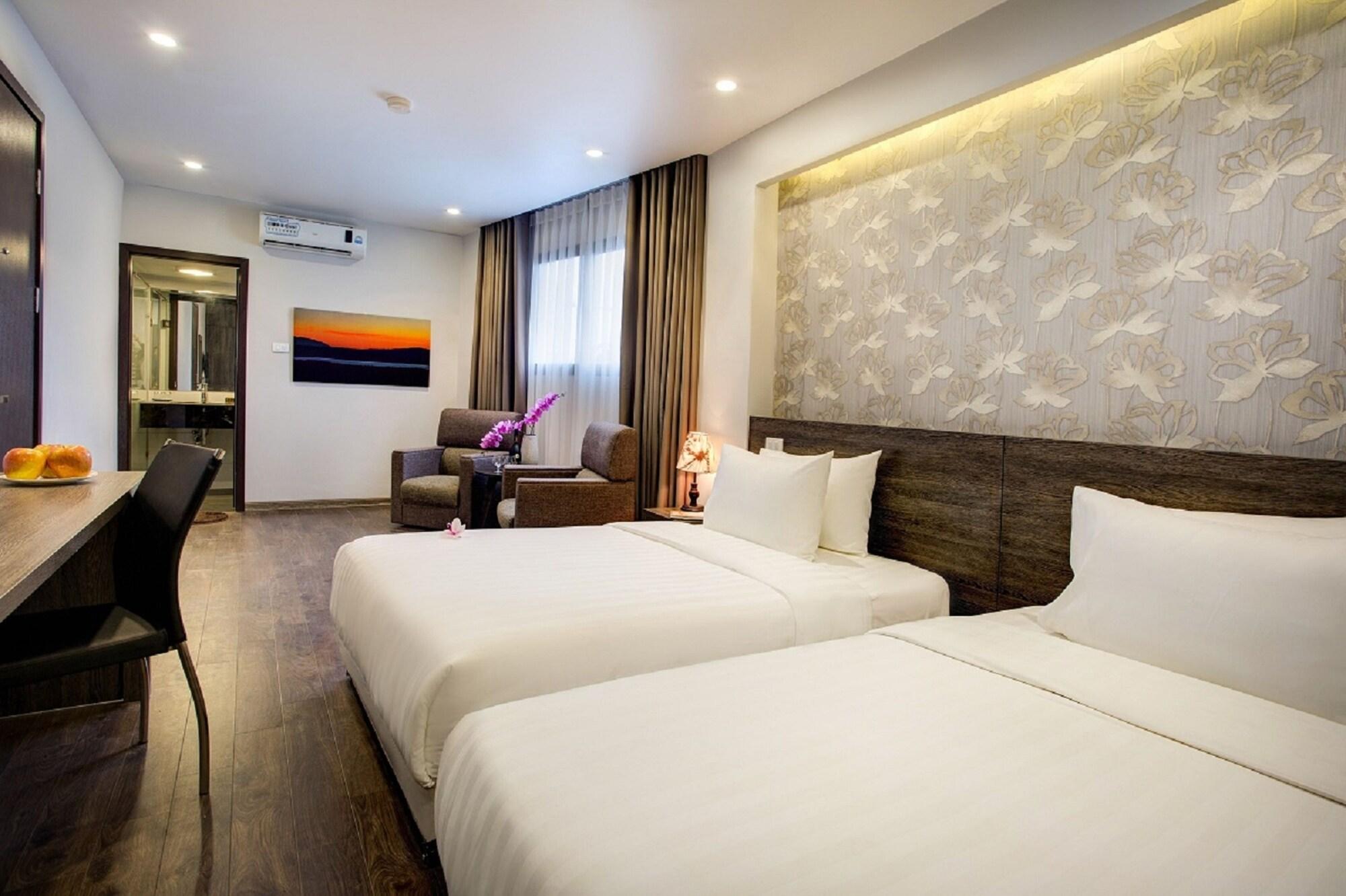 My Linh Hotel Hanoj Exteriér fotografie