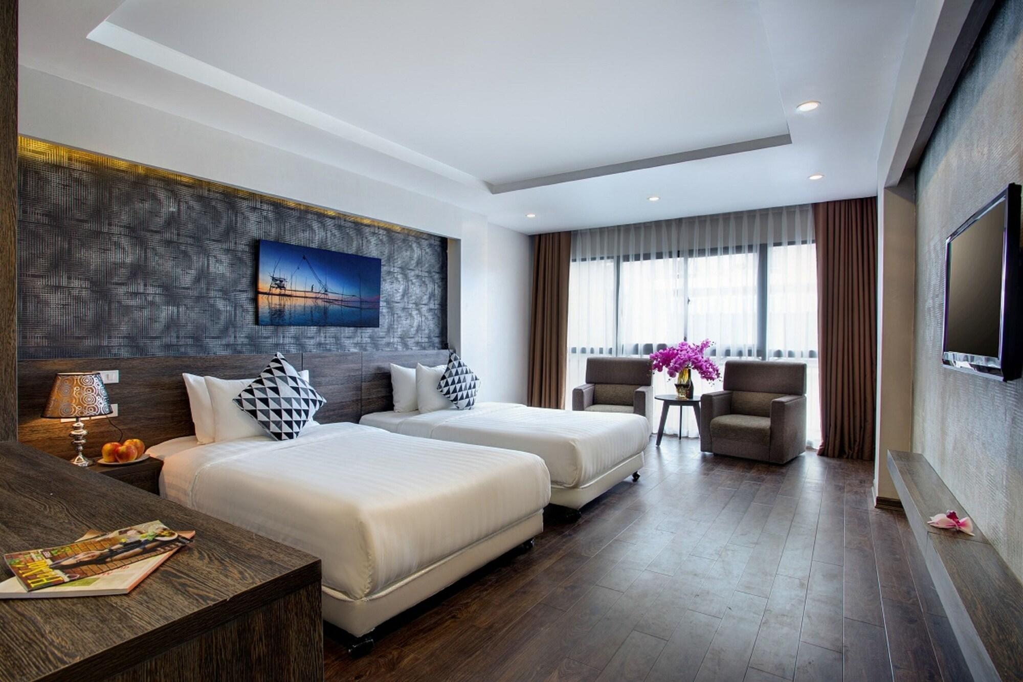 My Linh Hotel Hanoj Exteriér fotografie