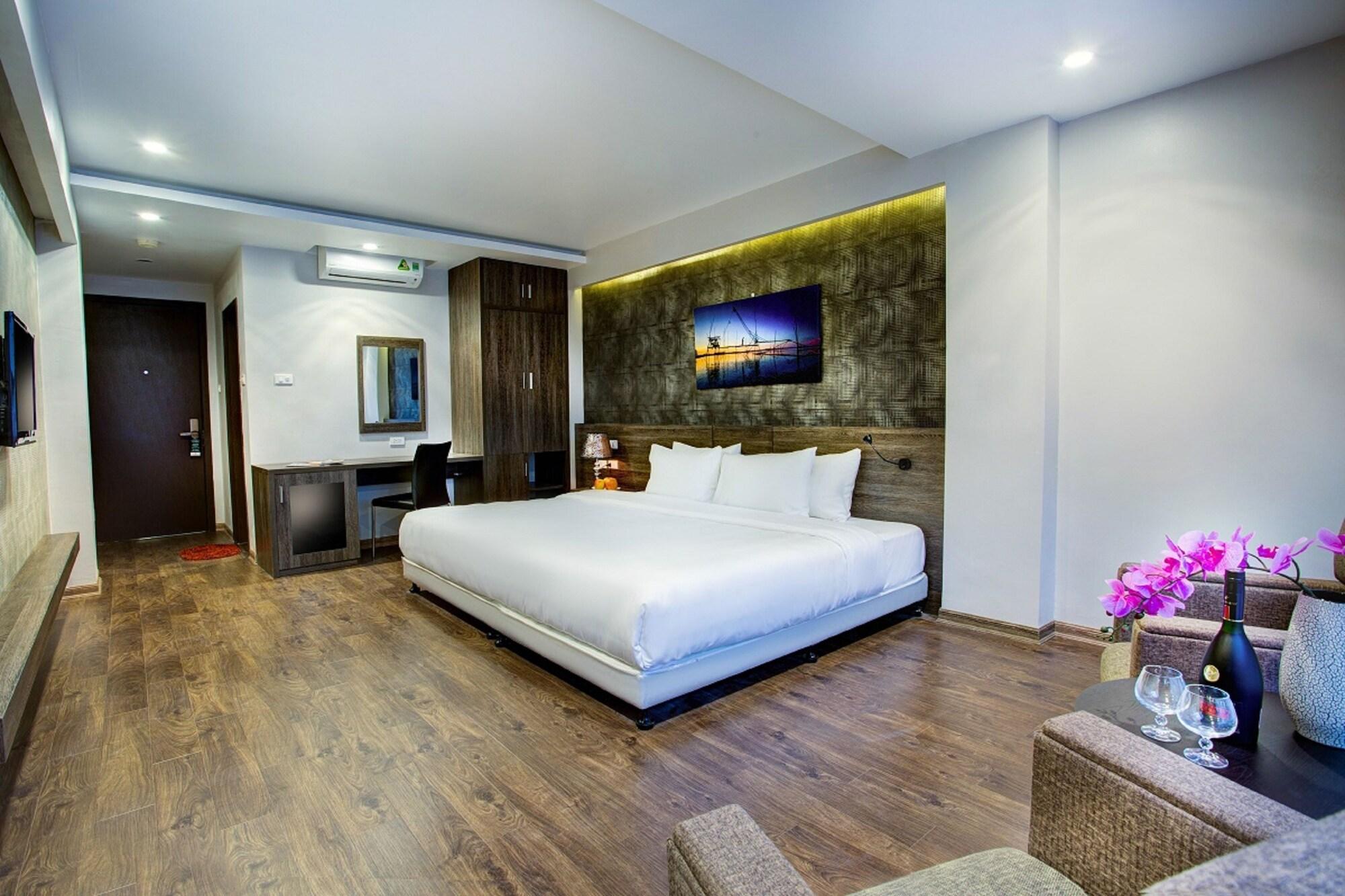 My Linh Hotel Hanoj Exteriér fotografie