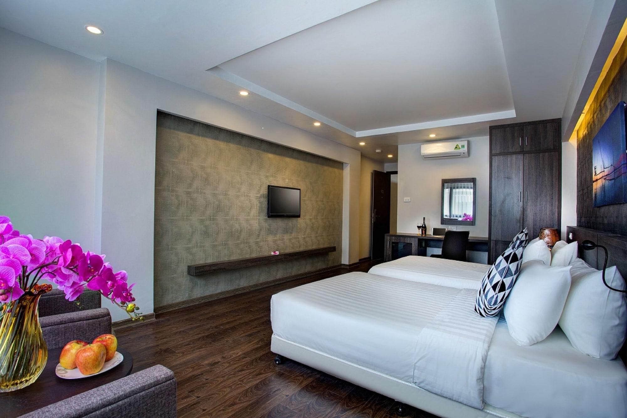 My Linh Hotel Hanoj Exteriér fotografie