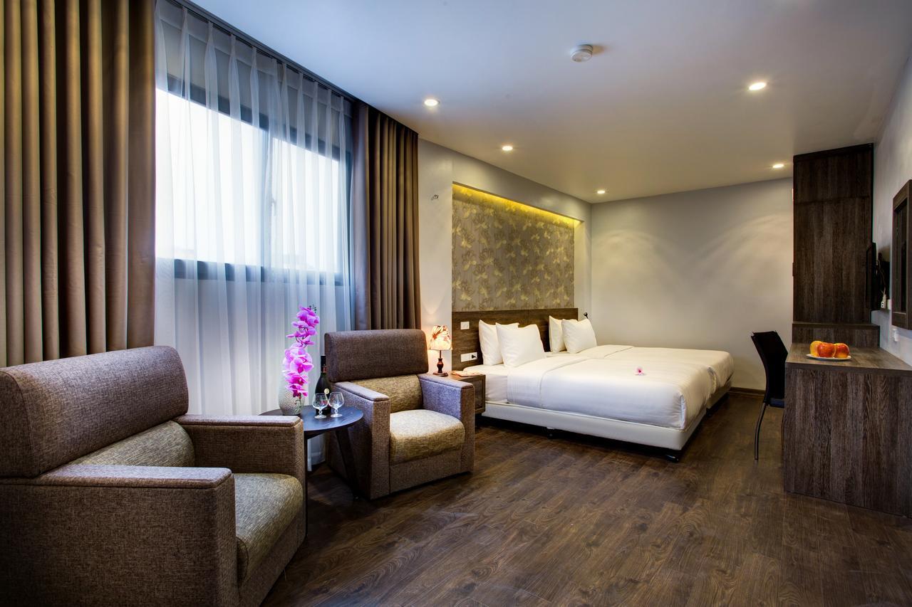 My Linh Hotel Hanoj Exteriér fotografie