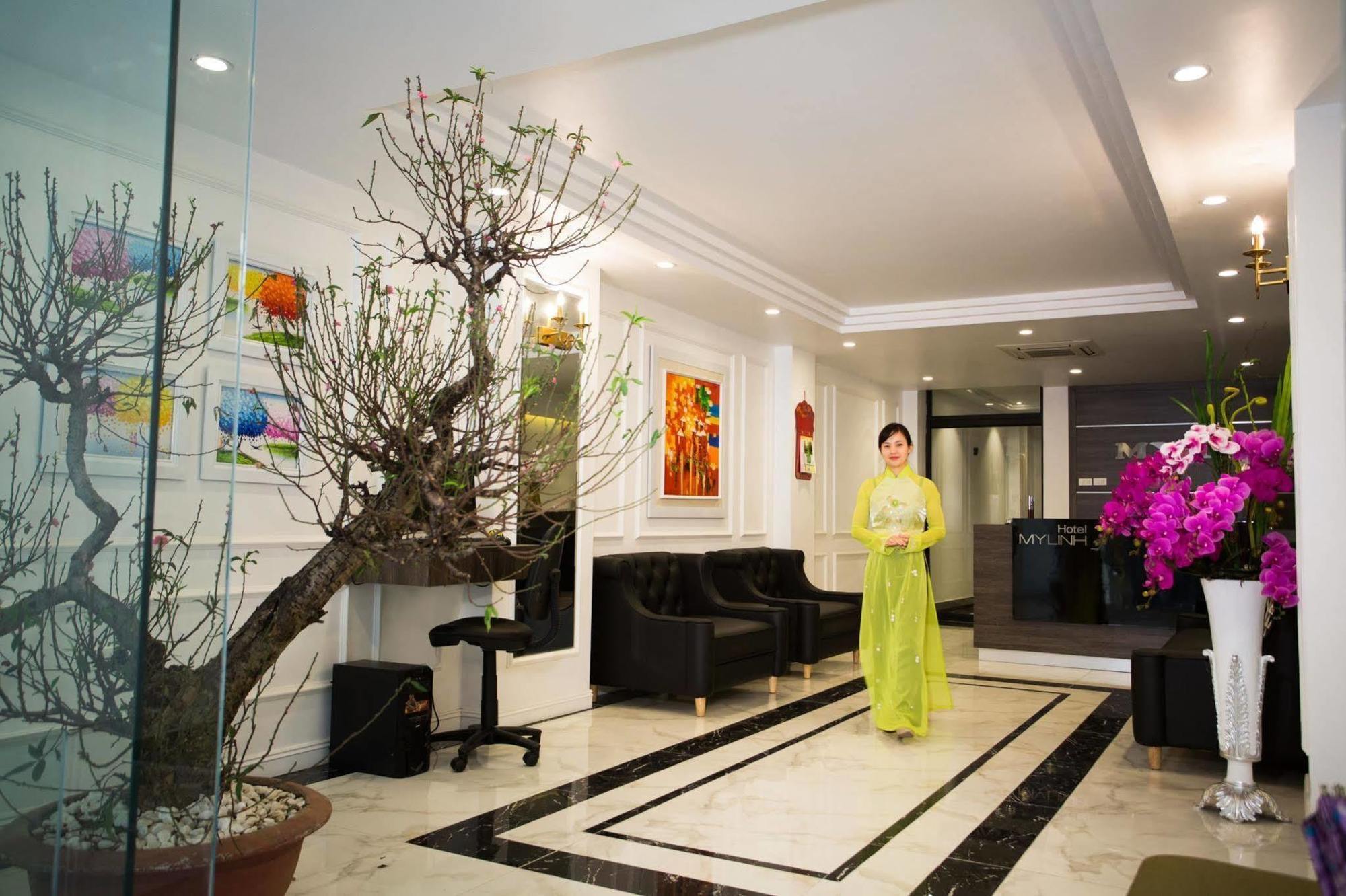My Linh Hotel Hanoj Exteriér fotografie